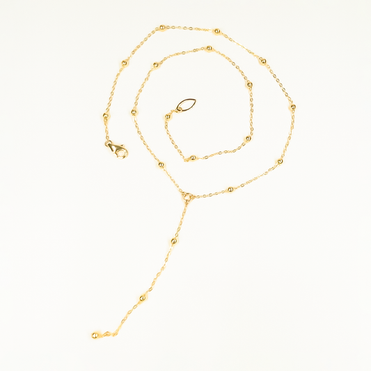 Starlight Satellite 14K Gold-Filled Lariat Necklace
