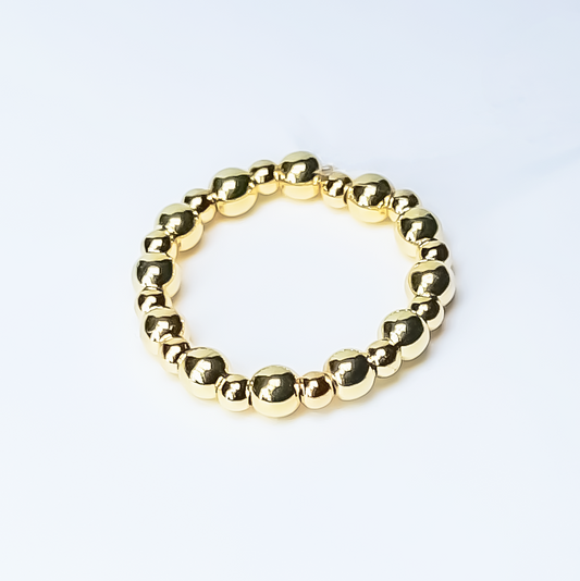 Gold Bead Ring