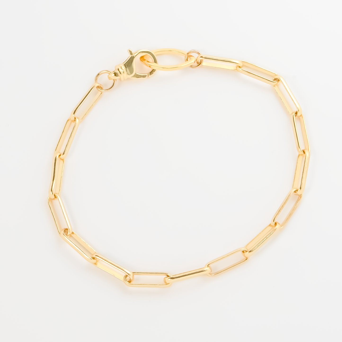 Hailey Mini Paperclip Chain Bracelet