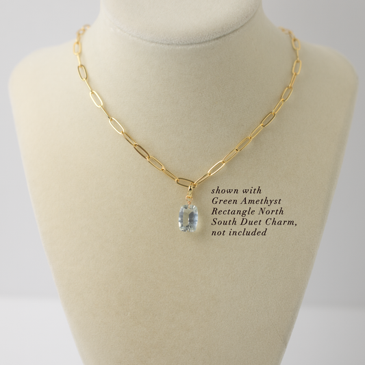 14K Gold-Filled Paperclip Adjustable Necklace