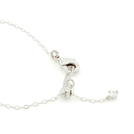 Iolite Marquise Cut Sterling Silver Chain Bracelet