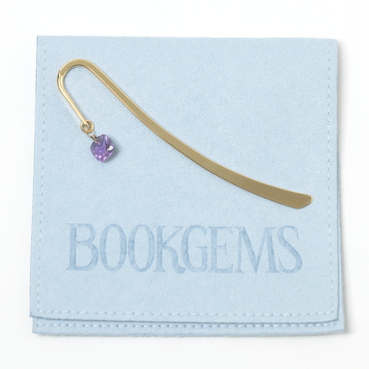 Brazilian Pink Amethyst Square Cut Bookgems