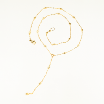 Starlight Satellite 14K Gold-Filled Lariat Necklace