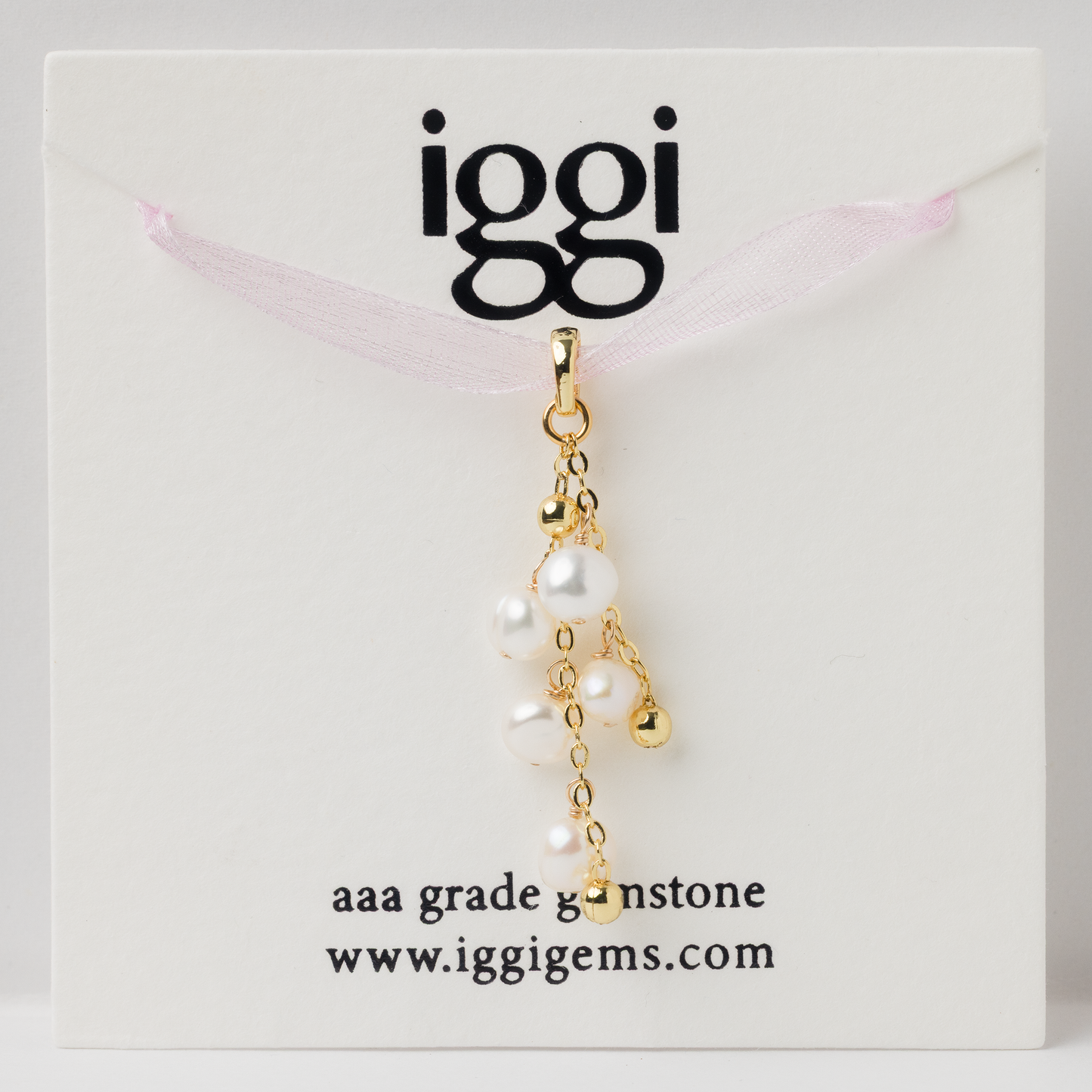 Dewdrops Double Strand 14K Gold-Filled Charm