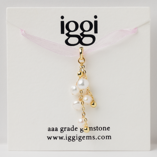 Dewdrops Double Strand 14K Gold-Filled Charm