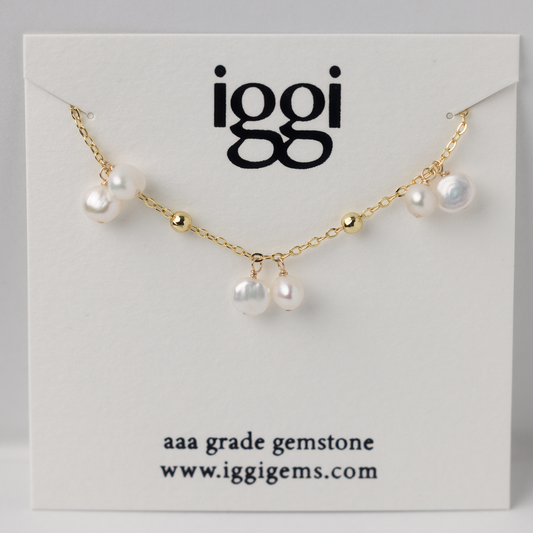 Dewdrops 14K Gold-Filled Beaded Satellite Chain Bracelet