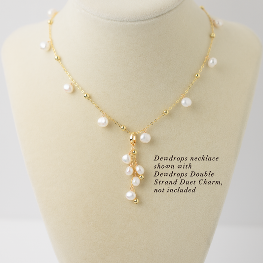 Dewdrops 14K Gold-Filled Baroque Pearl Necklace