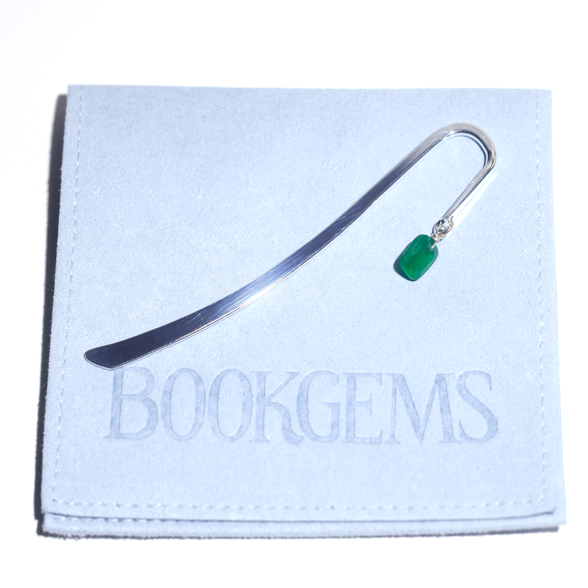 Green Onyx Rectangle Cut Bookgems