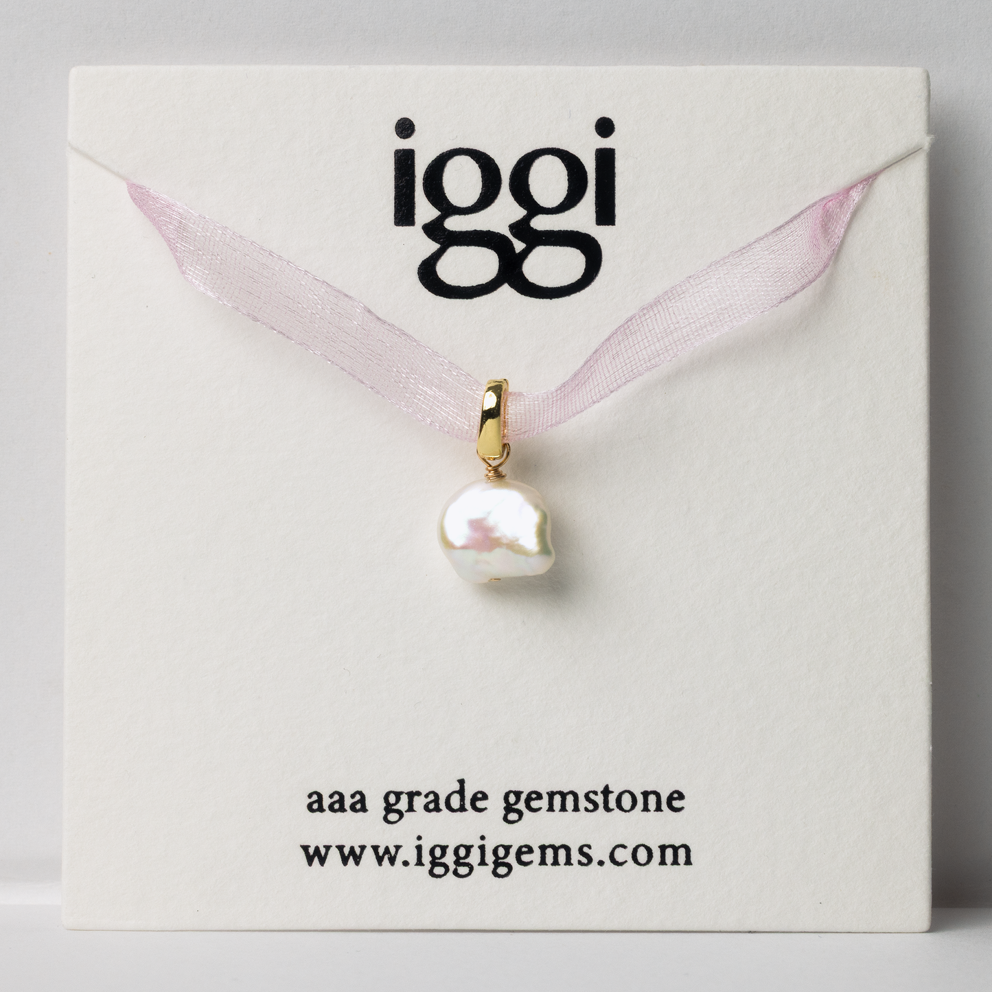 Keishi Pearl 14K Gold-Filled Duet Charm