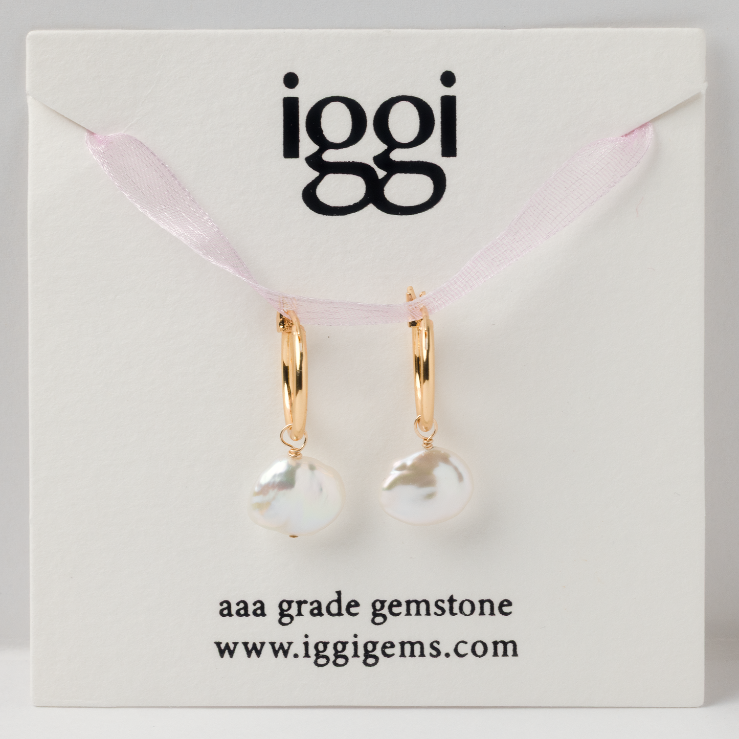 Keishi Pearl 14K Gold-Filled Hoop Earrings