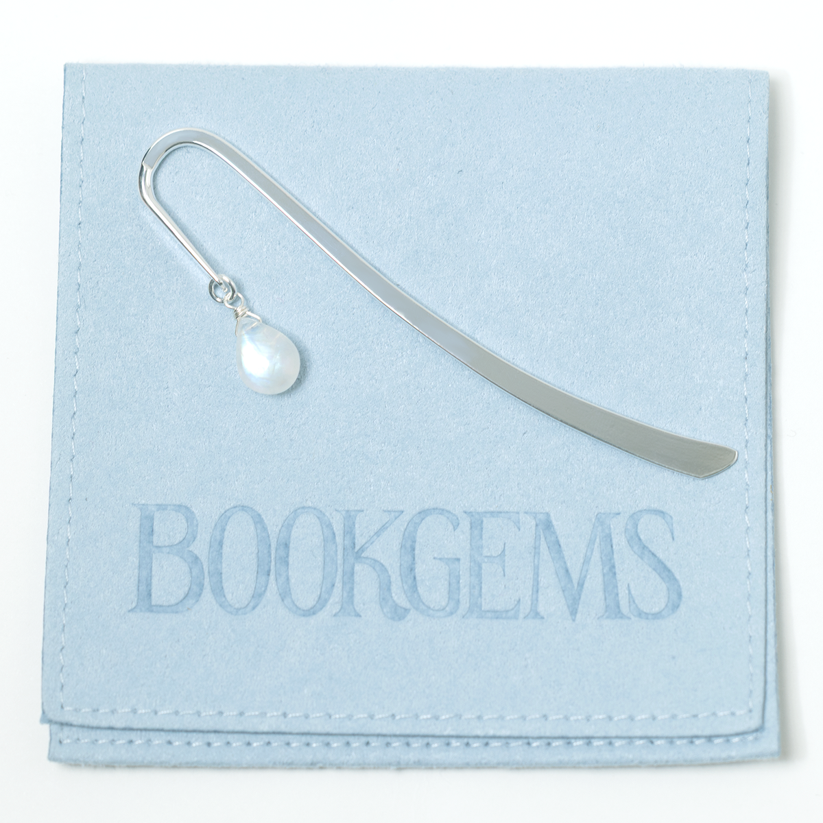 Moonstone Pear Cut Bookgems