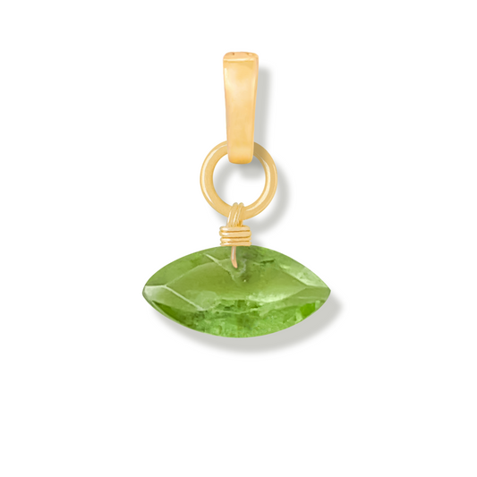 Marisol Peridot Marquise Duet Charm